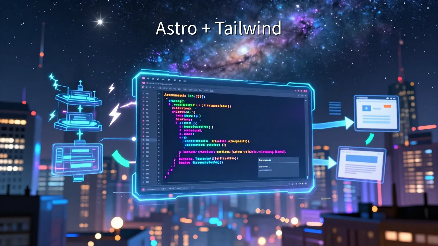 Astro+Tailwind 极速搭建高性能企业官网
